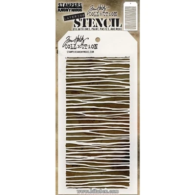 Tim Holtz - Stencil - String