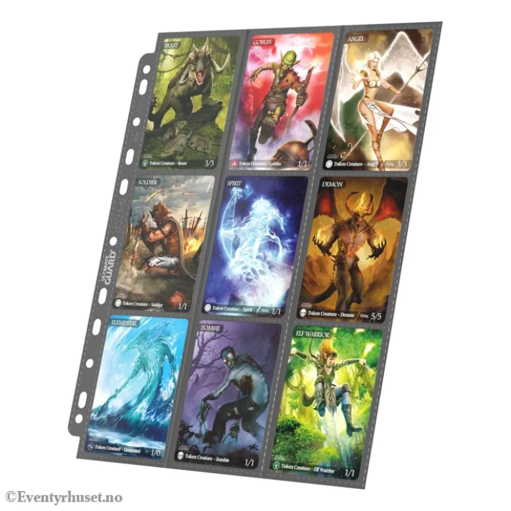 Ultimate Guard 18-Pocket Pages Side-Loading (10) - Grey
