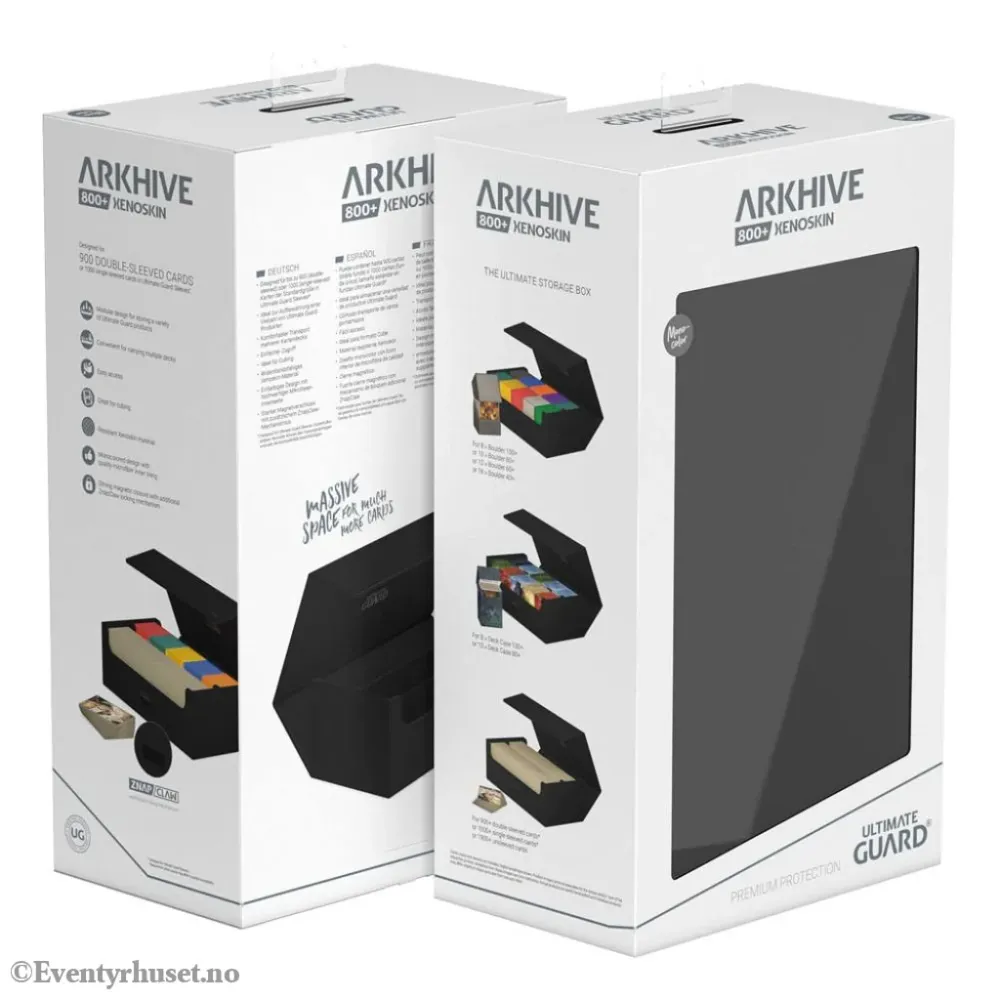 Ultimate Guard Arkhive 800+ Xenoskin - Black
