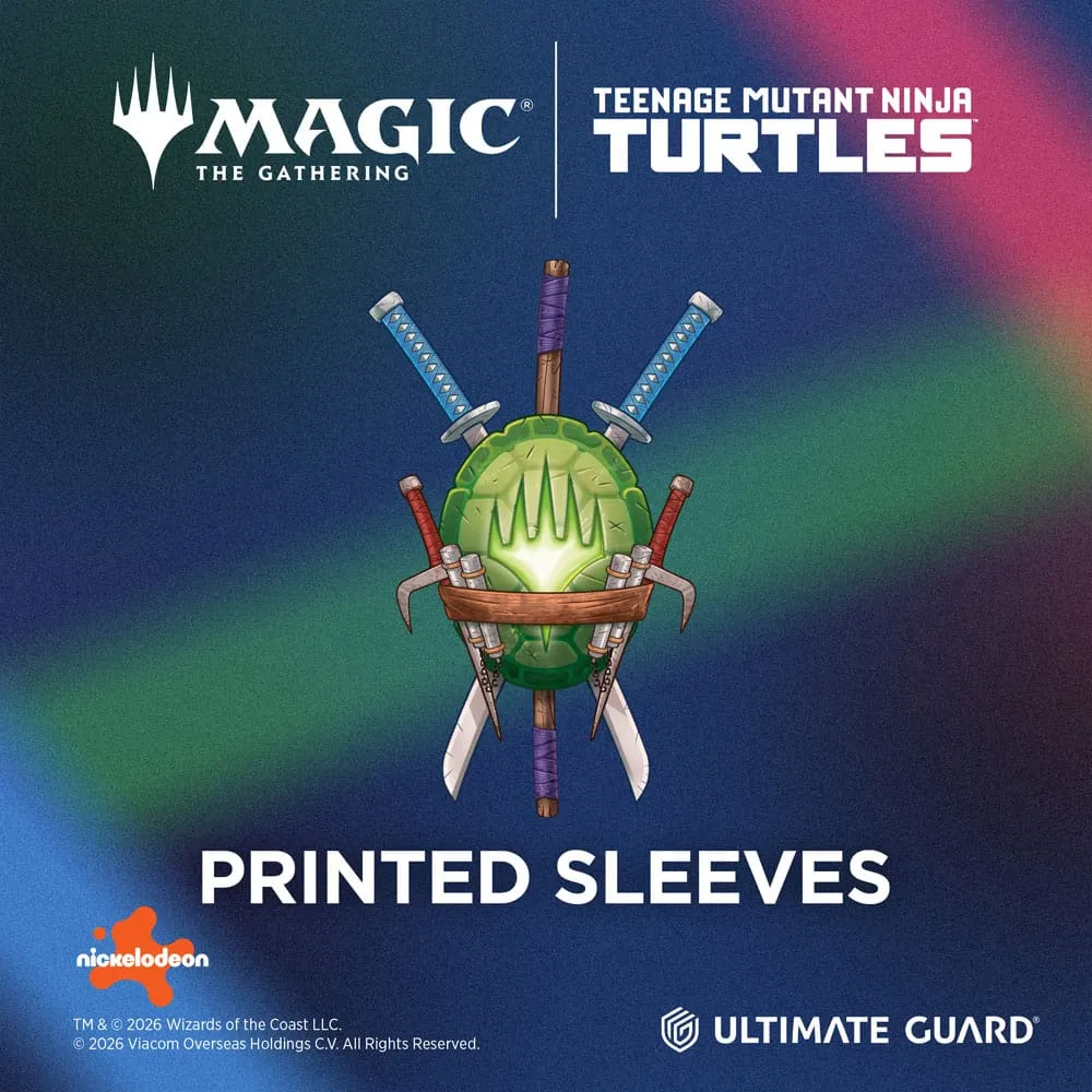 Ultimate Guard Art Sleeves Magic: Gathering | Teenage Mutant Ninja Turtles - Turtle Planeswalker Symbol