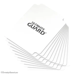 Ultimate Guard Card Dividers Standard Size (10) - White