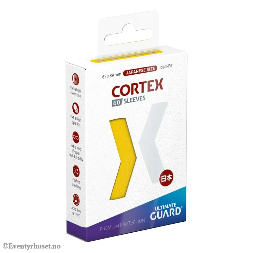 Ultimate Guard Cortex Sleeves Japanese Size (60) - Yellow