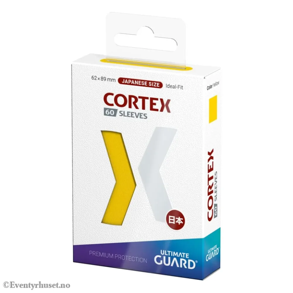 Ultimate Guard Cortex Sleeves Japanese Size (60) - Yellow