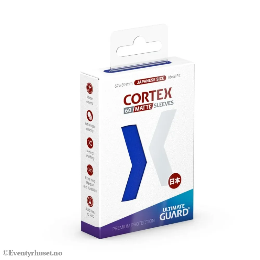 Ultimate Guard Cortex Sleeves Matte Japanese Size (60) - Blue