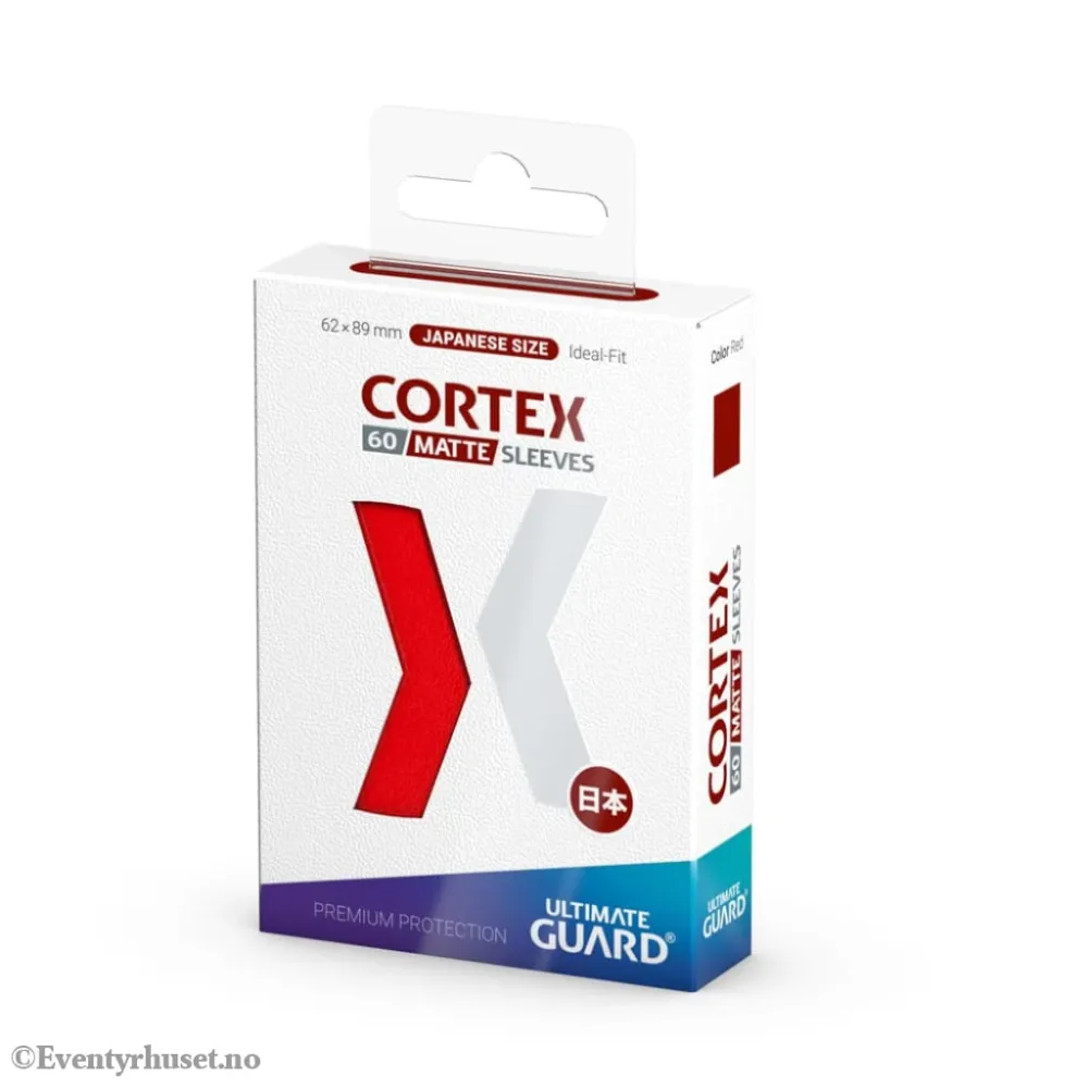 Ultimate Guard Cortex Sleeves Matte Japanese Size (60) - Red