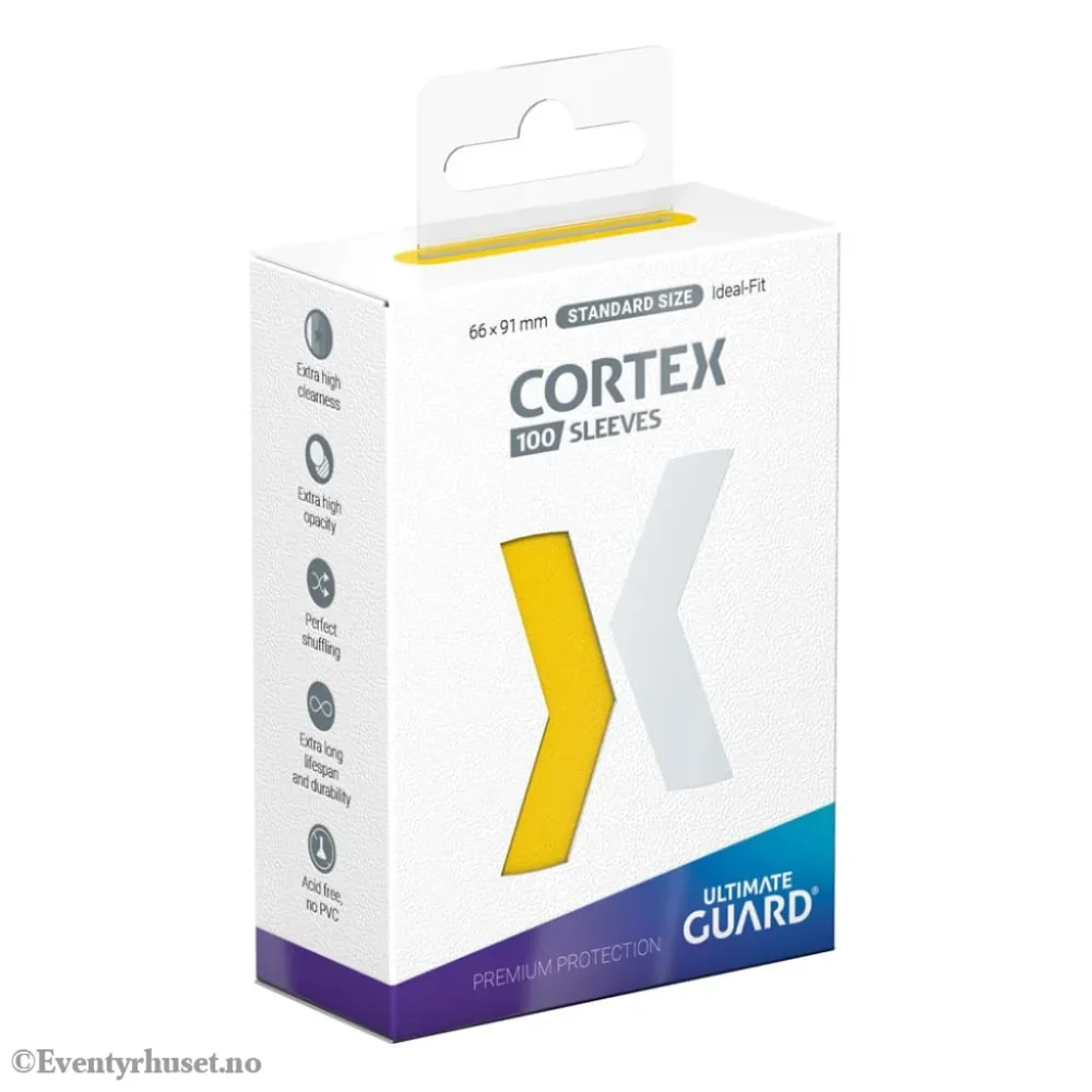 Ultimate Guard Cortex Sleeves Standard Size (100) - Yellow