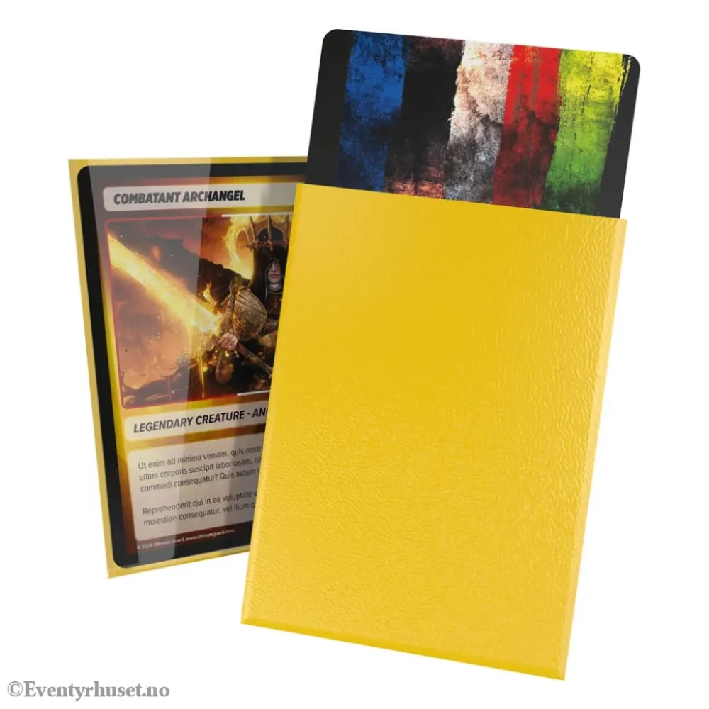 Ultimate Guard Cortex Sleeves Standard Size (100) - Yellow