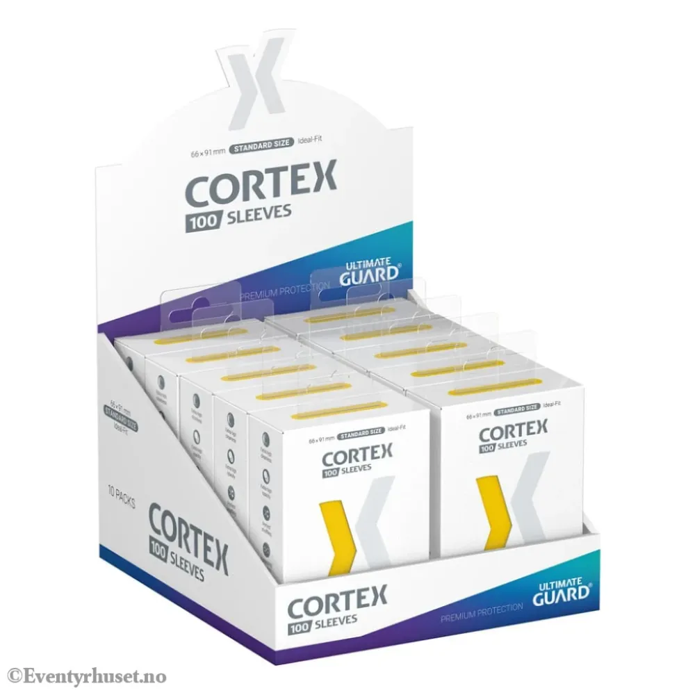 Ultimate Guard Cortex Sleeves Standard Size (100) - Yellow