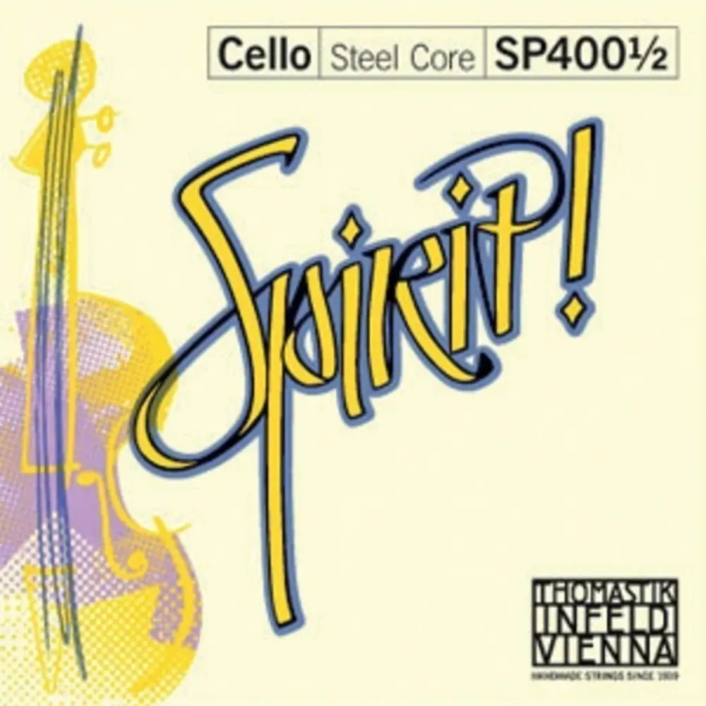 Thomastik-Infeld Celloer-strenger Spirit Fractonal – små størrelser - D 1/2 (SP42 1/2)
