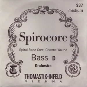 Thomastik-Infeld kontrabass-strenger Spirocore spiralkjerne - Sett med 4 strenger (S43)