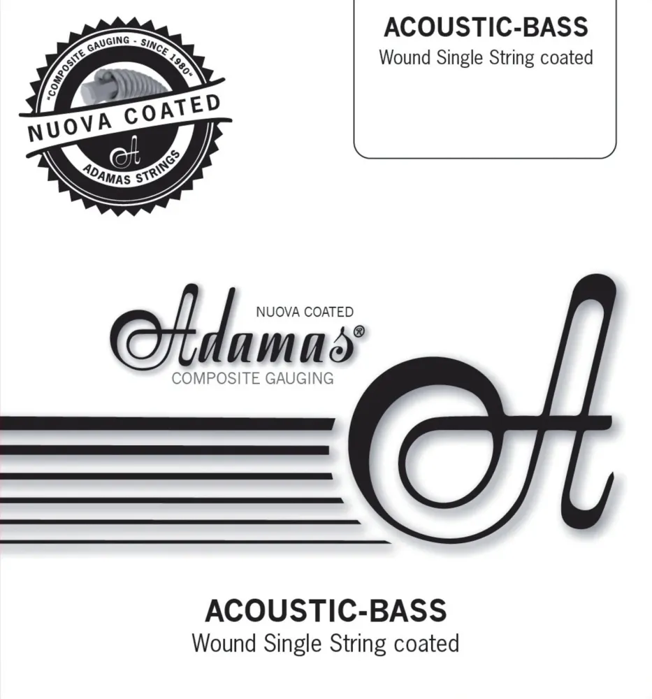 Adamas enkeltstreng Nuova belagt fosforbronse - .100in./2,54mm (wound)