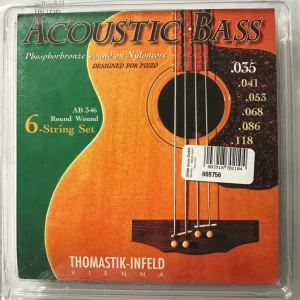 Thomastik-Infeld strenger akustisk bass Phosphor Bronze - Sett (6-strengs)