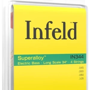 Thomastik-Infeld E-Bass-strenger Superalloy. Roundwound enkeltstrenger - 0.125 (IN34125)