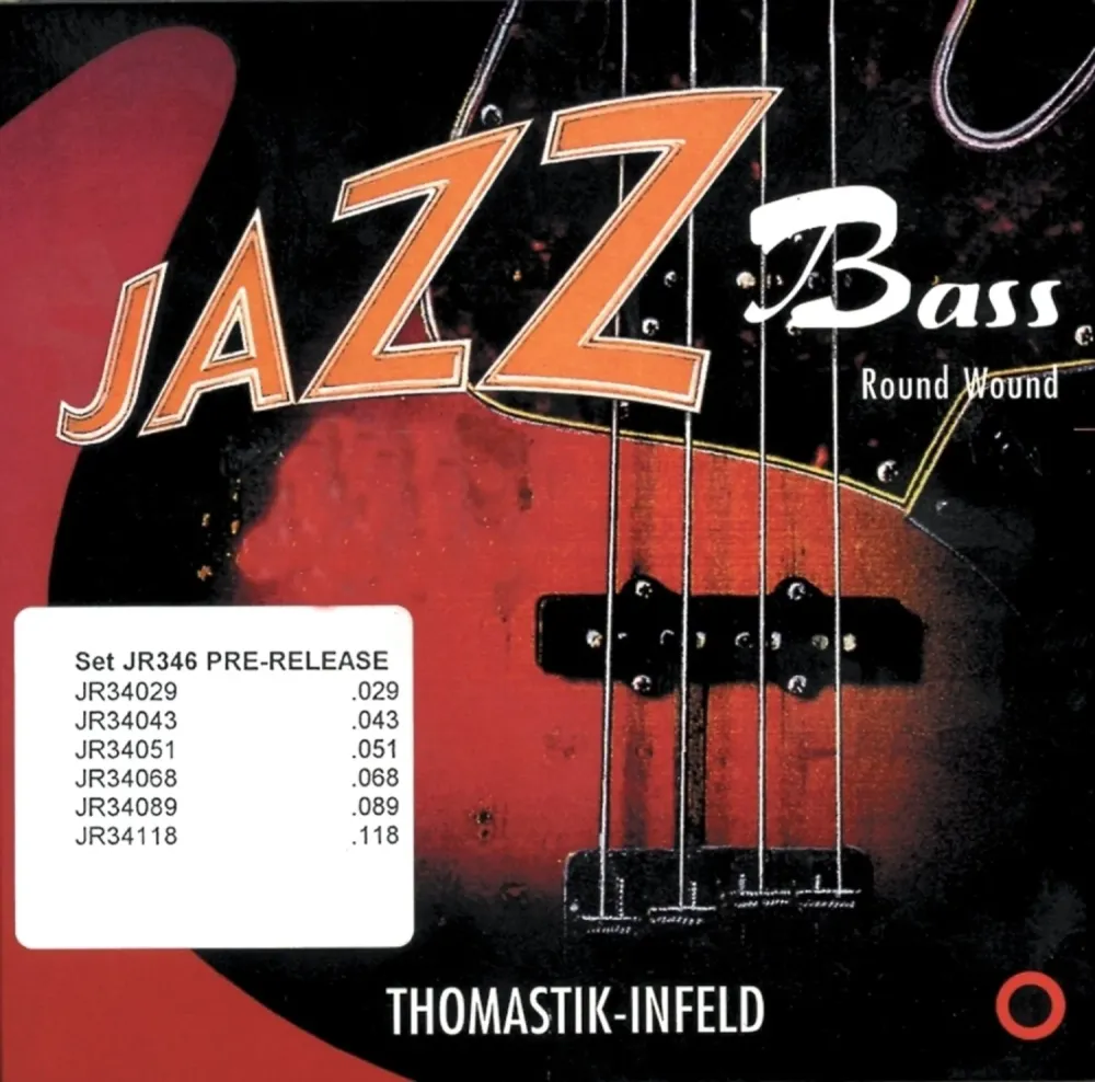 Thomastik-Infeld E-bass-strenger Jazz Bass series nikkel roundwound roundcore - 0.093 (JR32093)