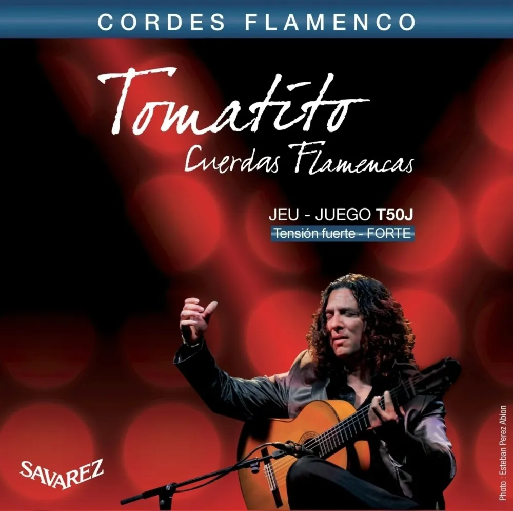 Savarez strenger til klassisk Gitarer Flamenco - sett, høy spenning (T50J)