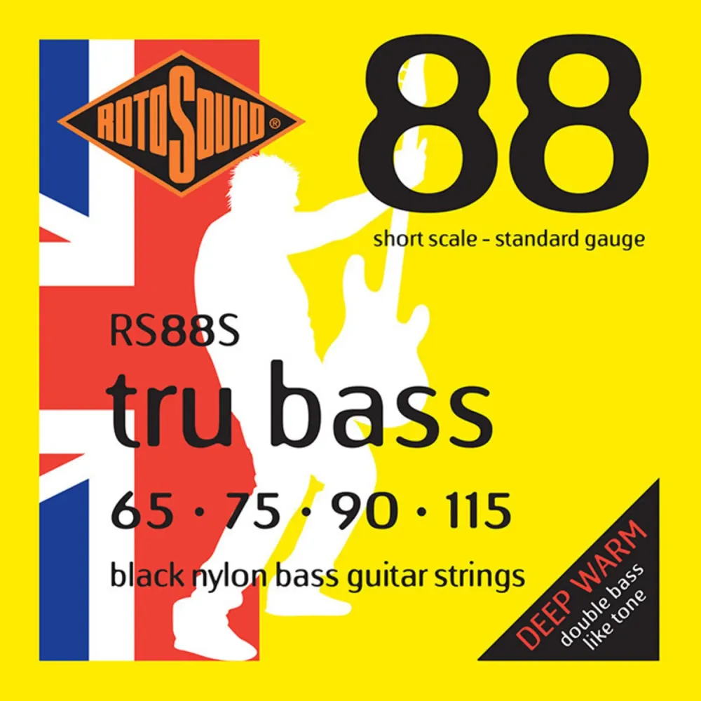 Rotosound E-Bass Strings Tru Bass 88 - Set 4-string Short Standard // Short scale length(30"/760mm) (RS88S)