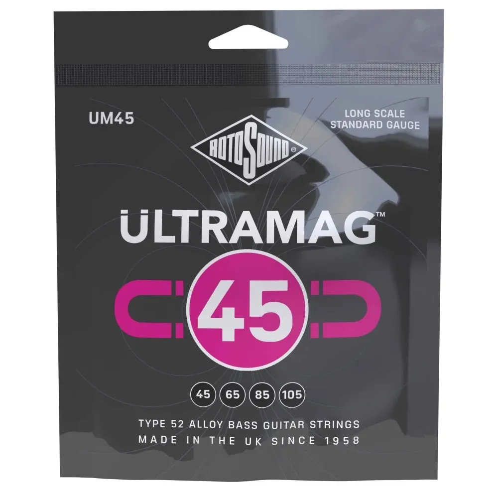 Rotosound E-Bass Strings Ultramag - Set 4-string Standard 45-105 (UM45)