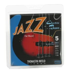 Thomastik-Infeld E-Bass Strings Jazz Bass Flat wound - Set 5-str. super long (JF365)
