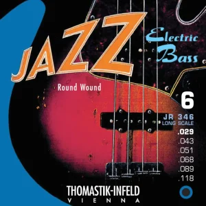 Thomastik-Infeld E-Bass Strings Jazz Bass series nickel round wound roundcore - set 6-string (JR346)
