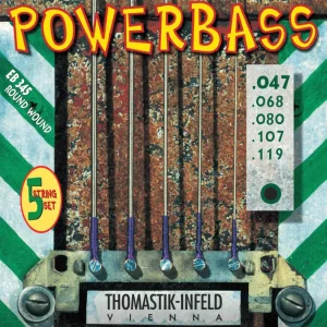 Thomastik-Infeld E-Bass Strings Power Bass Magnecore - Set 5 string long (EB345)