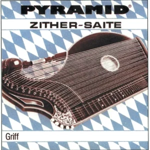Pyramid Strings zither Fingerboard strings, Munich tuning - Set (D-Bronze) (590.300)