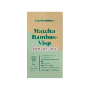 Supernature Matcha Visp | 100 % bambus – perfekt matcha-latte og te