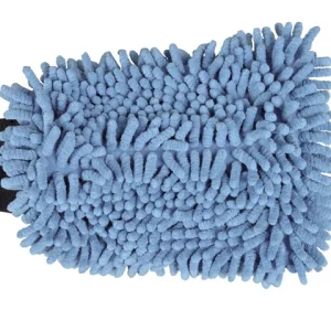 Talamex, Vaskehanske i materiale og mikrofiber, 23 cm x 17 cm - 26 cm x 21 cm (1 stk)