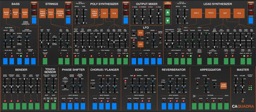 Cherry Audio Quadra Synthesizer