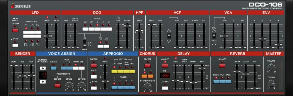 DCO-106 Polyphonic Synthesizer