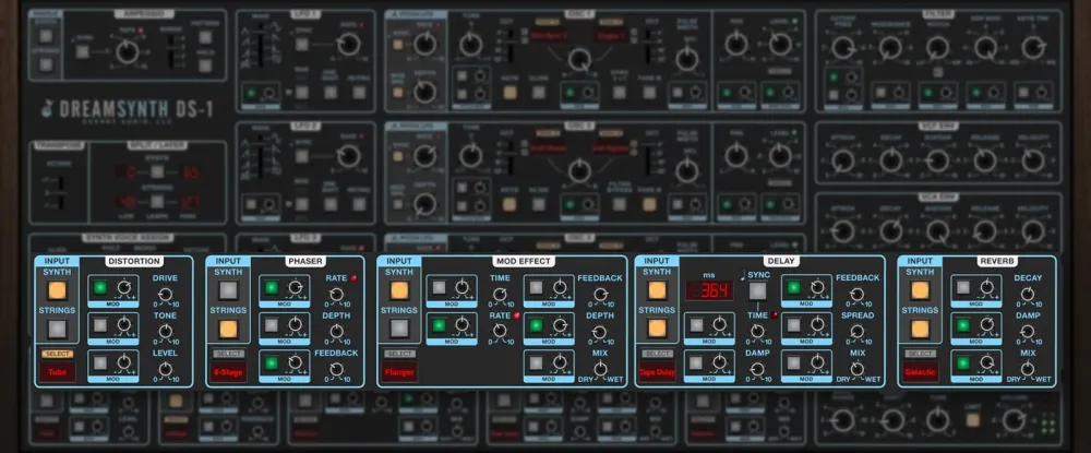 Dreamsynth Synthesizer
