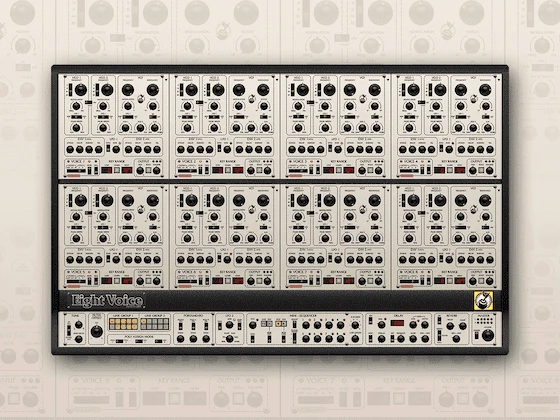 Eight Voice Synthesizer