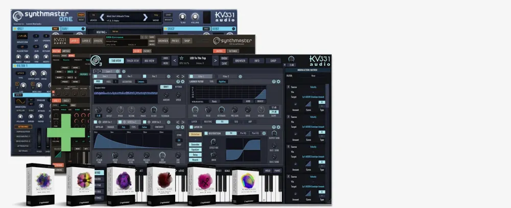 KV331 SynthMaster Producer Bdl < SM 3 UPG
