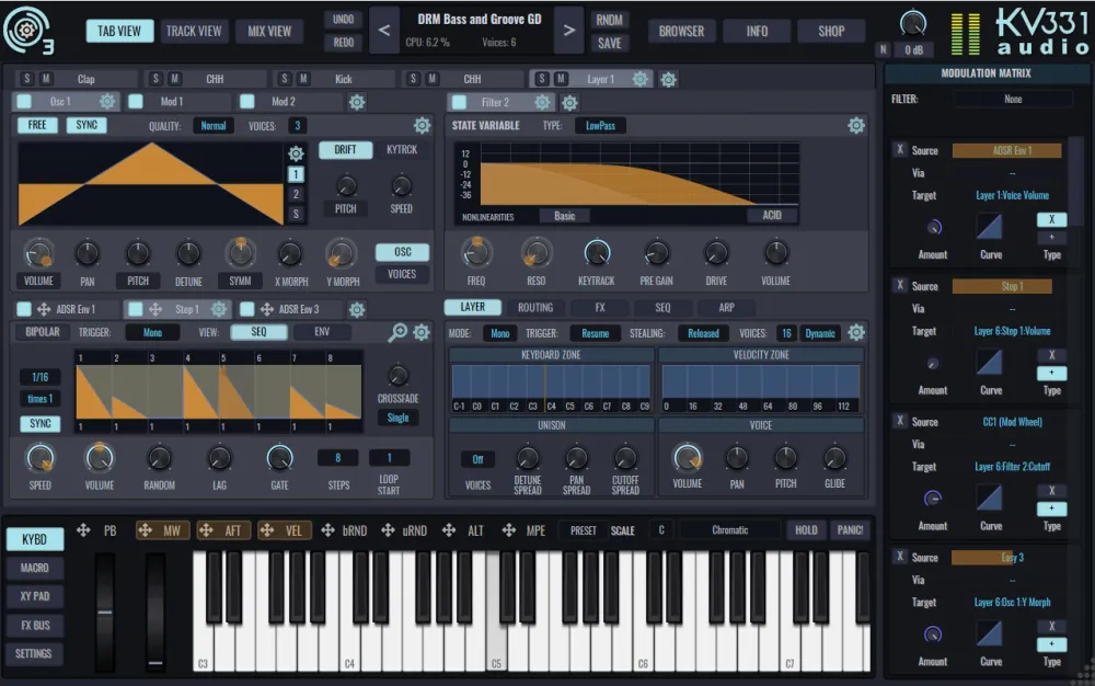 KV331 SynthMaster 3 < SM 2 UPG
