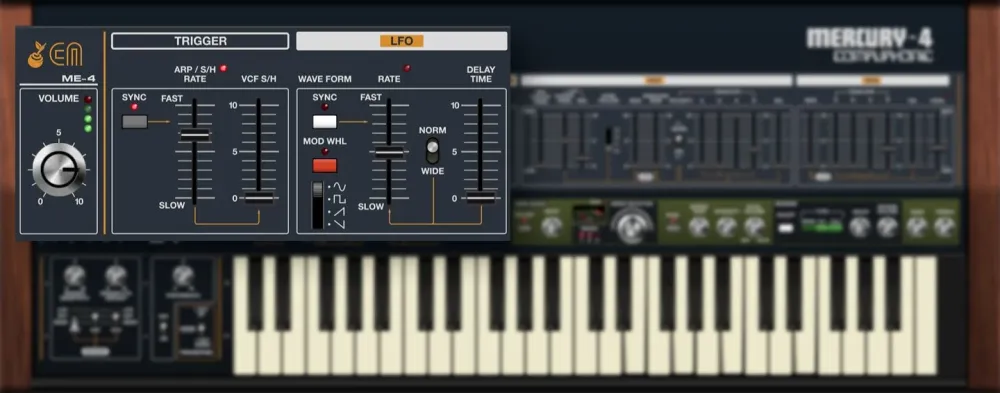Mercury-4 Synthesizer