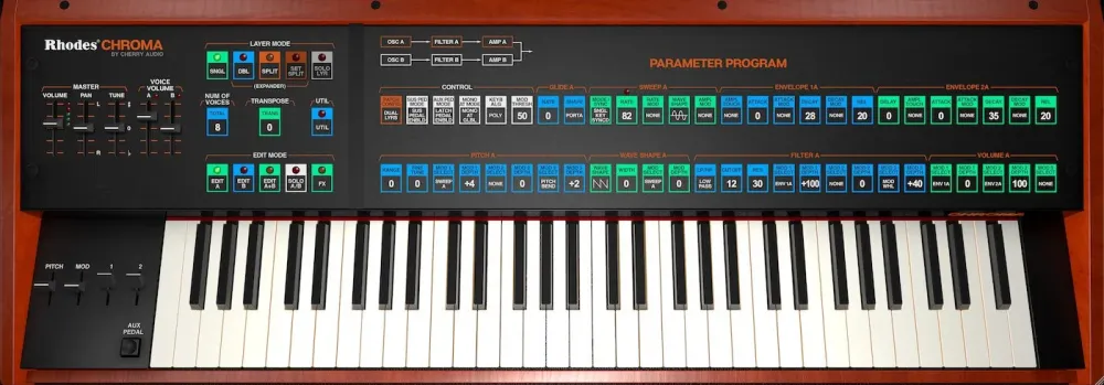 Rhodes Chroma Synthesizer