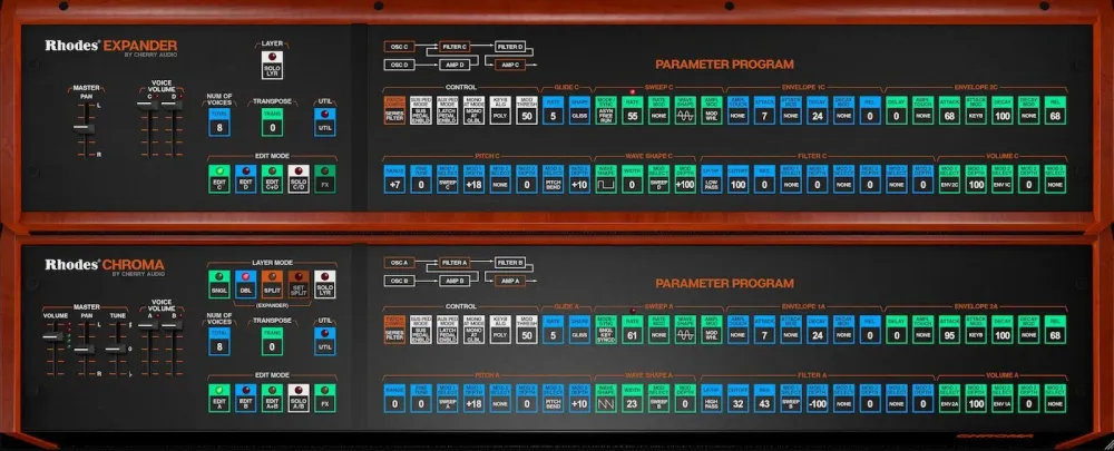 Rhodes Chroma Synthesizer