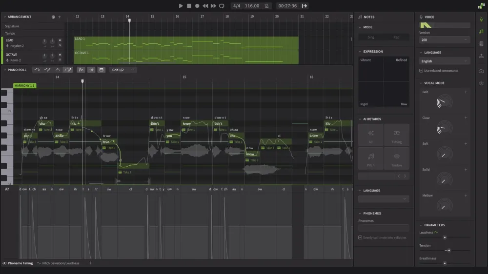 Synthesizer V Studio 2 Pro Eng Bdl 3 Voices