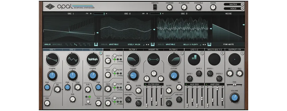 UAD Opal Morphing Synthesizer