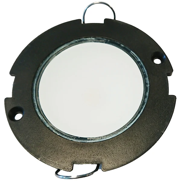 Casolux, Rikke innbyggingsspot 10-32V, hvit plast, IP65, 3000K, 70 lumen, Ø 72 mm
