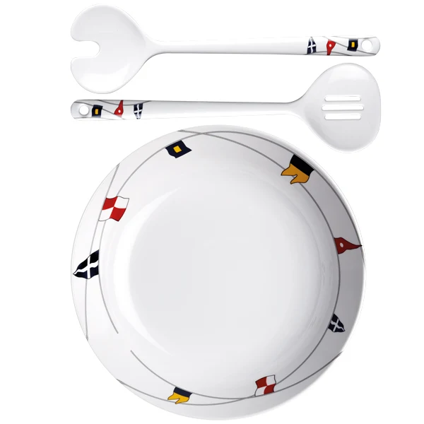 Marine Business, Regata salatskål med bestikk, Ø 25 cm, 339 g