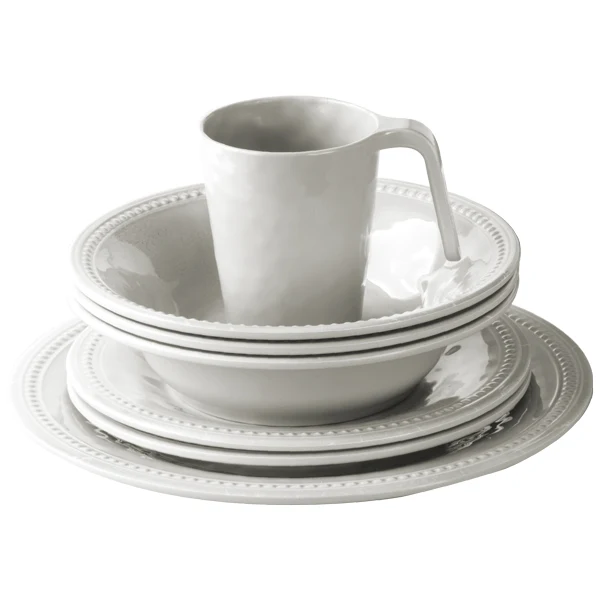 Marine Business, Suppetallerken off-white, Ø20,5 cm (6 stk), 205 g