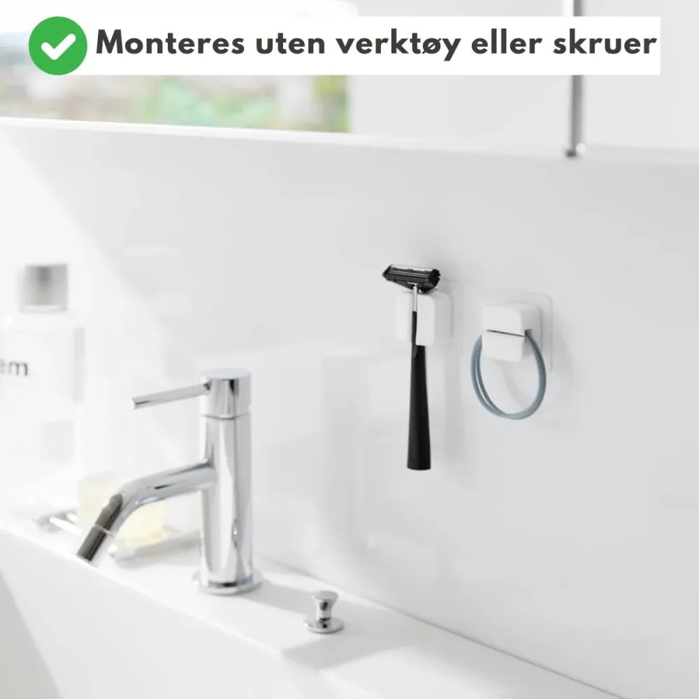 2-pk Selvklebende holdere