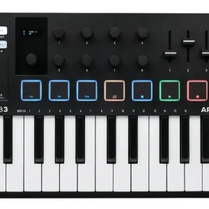 Arturia MiniLab 3 MIDI Keyboard (svart)