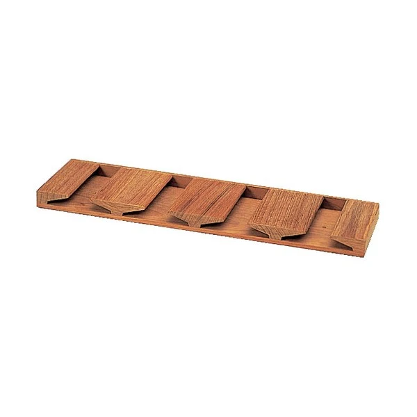 Vinglassholder i teak