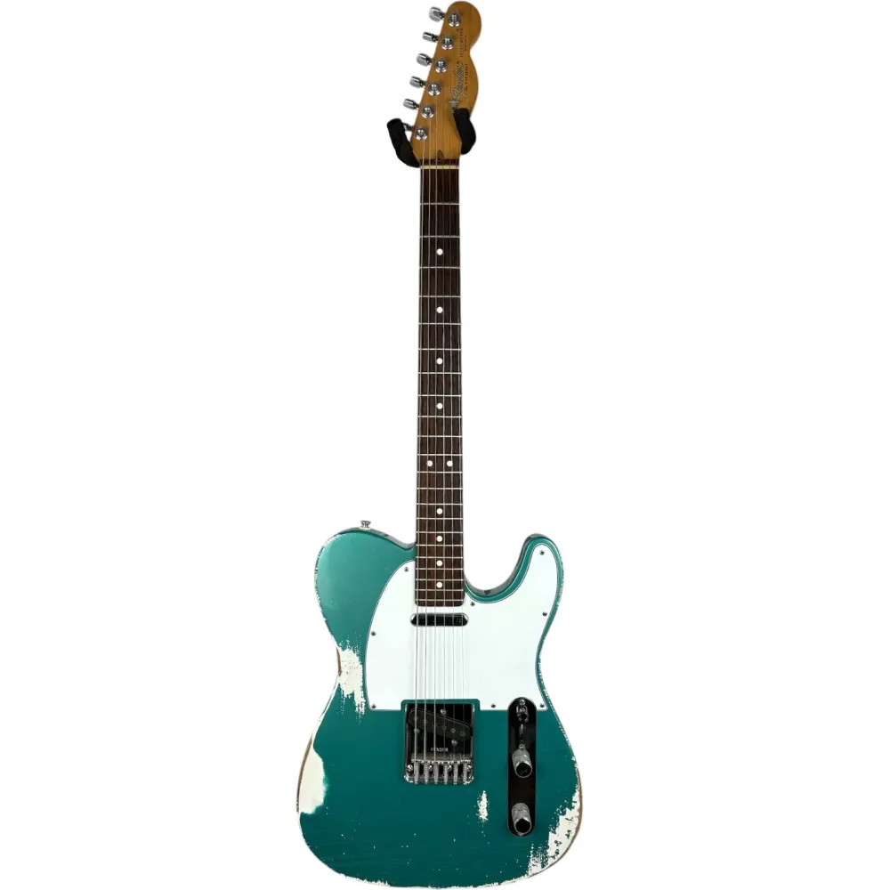 Fender USA MJT Telecaster - Sherwood Green - Heavy Relic