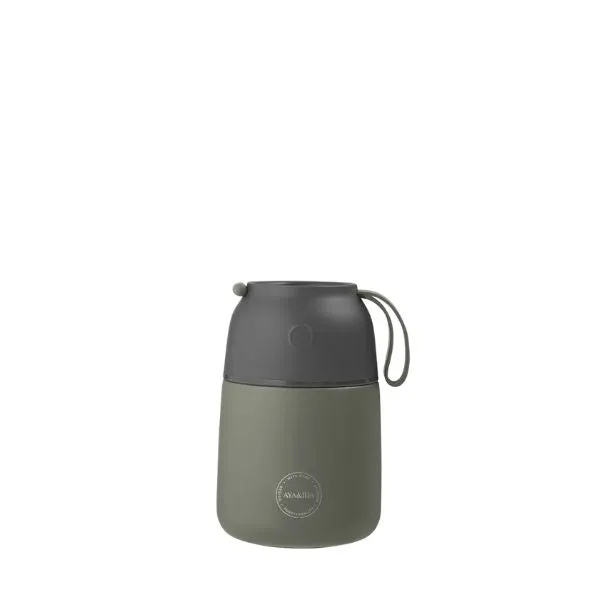 AYA&IDA Food’ie – Tropical Green 500 ml – praktisk og isolert matbeholder