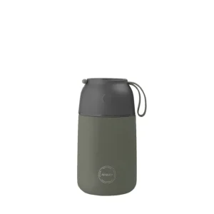 AYA&IDA Lunchbox Food’ie 700 ml – Tropisk Grønn | Termomatboks i rustfritt stål