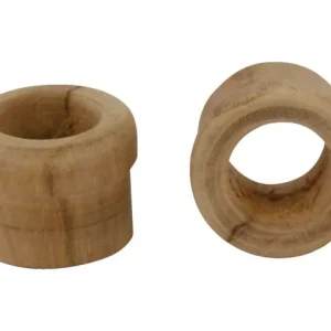 Eude, Håndtak dør eller skuff, Teak Ø 1,5x2,8 cm (par)
