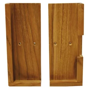 Eude, justerbar nettbrettholder teak 18,3x7,3 cm