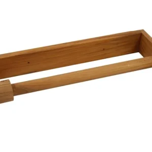 Eude, Kjøkkenrullholder liten Teak 31,5x11x4,5 cm